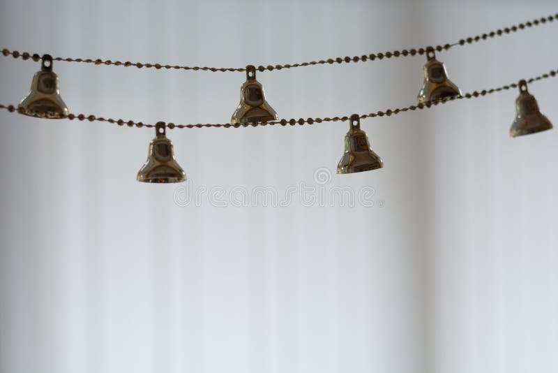 Small Christmas Bells for Decoration Stock Image Image of decorate