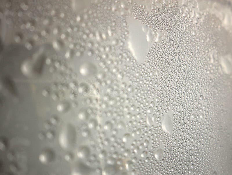 Water Droplet On The Mirror Stock Image Image of droplet, season