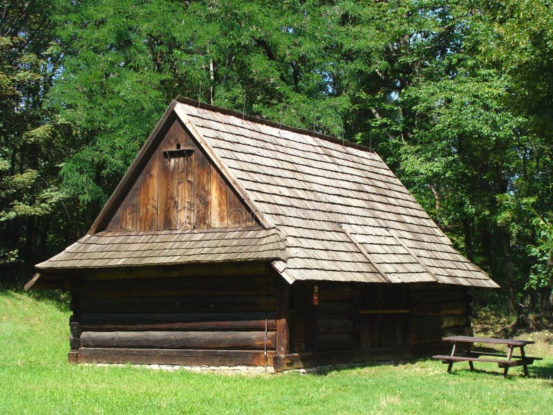 Small cottage stock photography