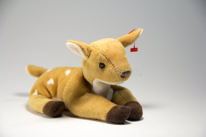 Small Cute Deer Plush Toy stock image. Image of traditional 199064735