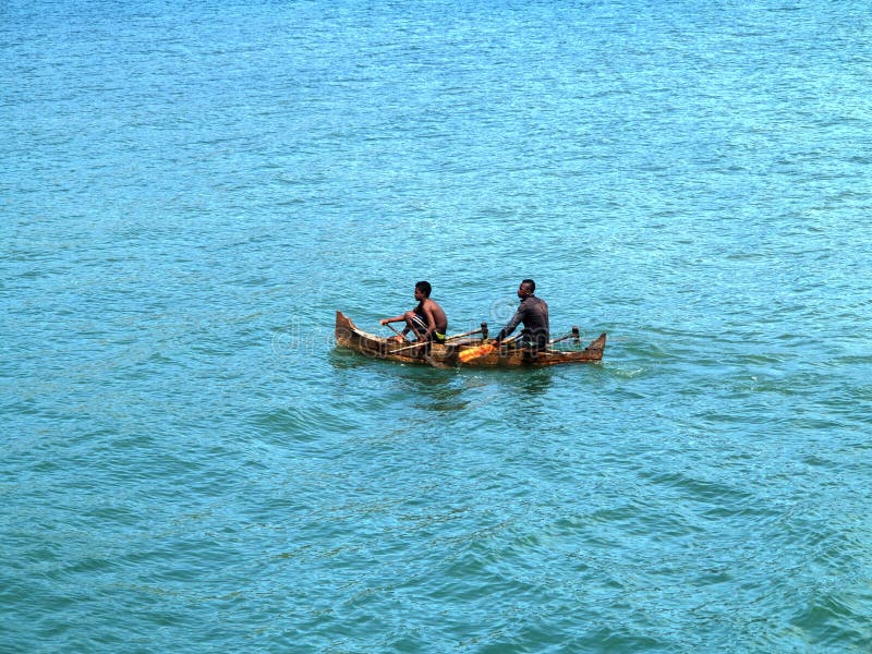 Small fishing boats in the Bay oagascar