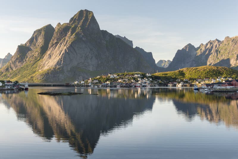 Small fishing port Reine, Lofoten Islands, Norway