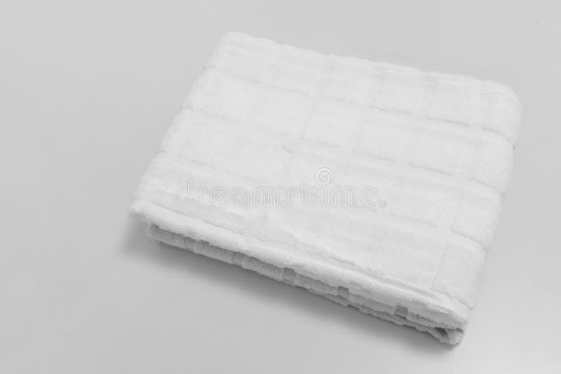 small white towels