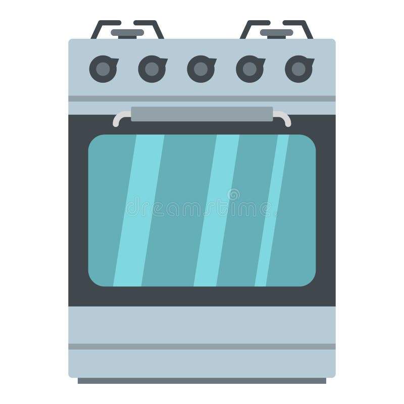 Small Gas Oven Icon, Cartoon Style Stock Illustration - Illustration of  cooking, appliance: 123168434