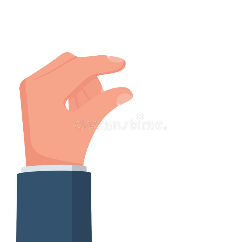 Showing Little Size Hand Gesture Stock Illustrations – 375 Showing Little  Size Hand Gesture Stock Illustrations, Vectors & Clipart - Dreamstime