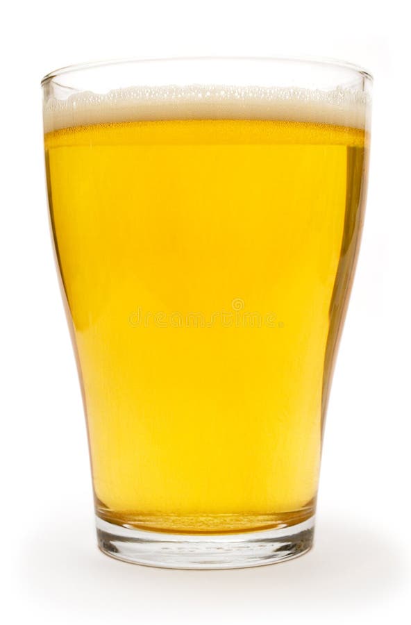 Small Glass of Beer royalty free stock image