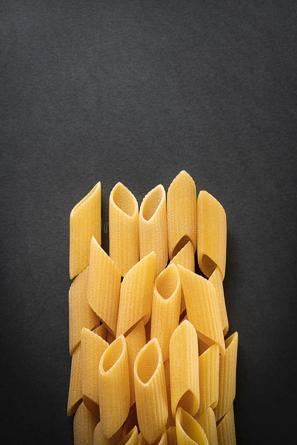 Fresh Penne Pasta stock photo. Image of isolated, italian - 3959726