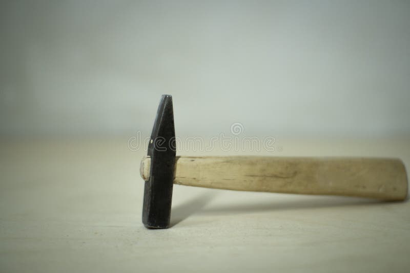 Small Hammer. the Concept of Carpentry. Joinery Stock Photo Image of