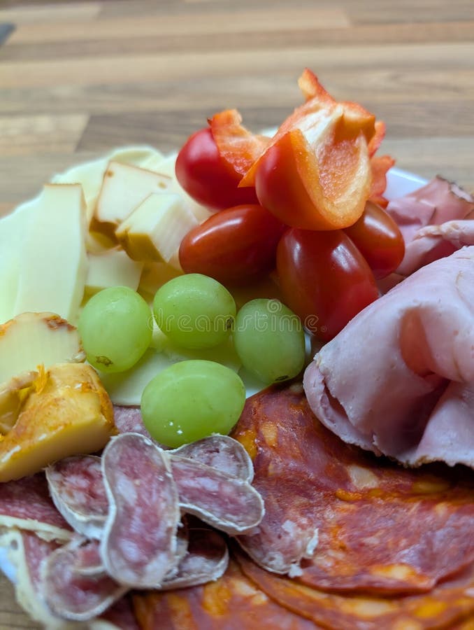 Small healthy dinner from the czech republic stock afbeeldingen