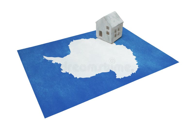 A house in Antarctica stock photo. Image of nature, peace 19305120
