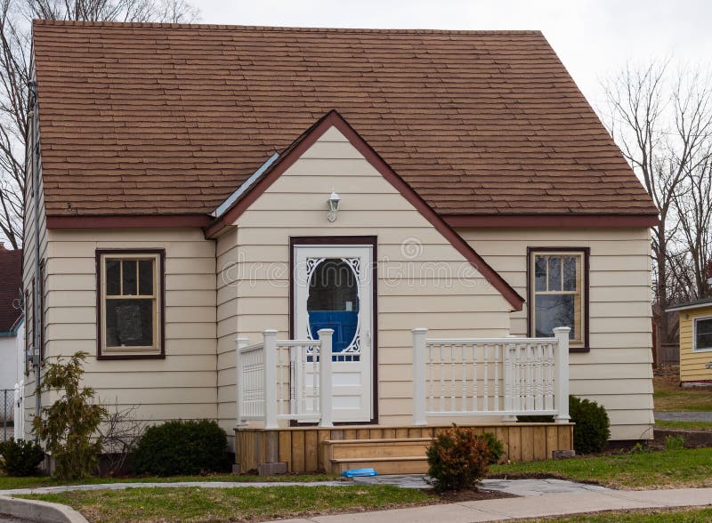 Small house with a front porch