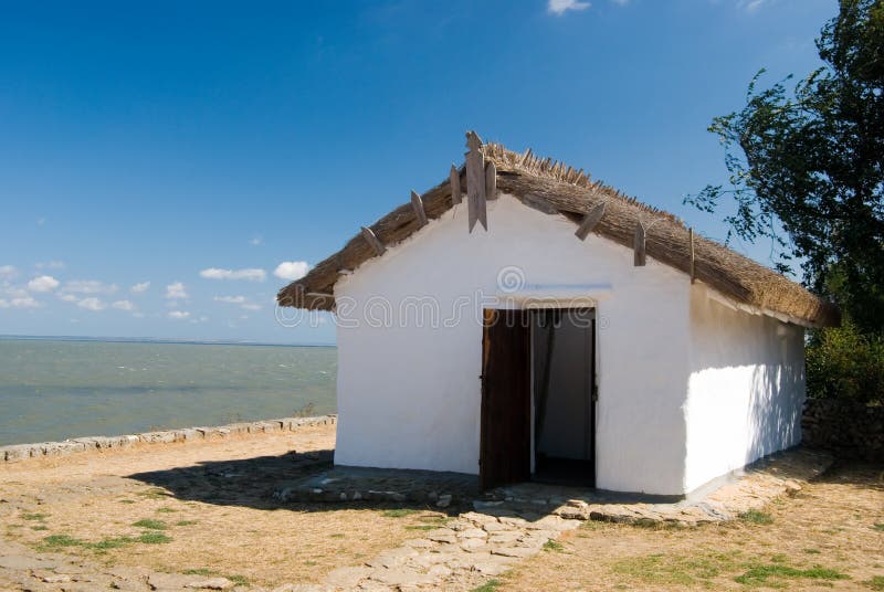 Small house at the sea