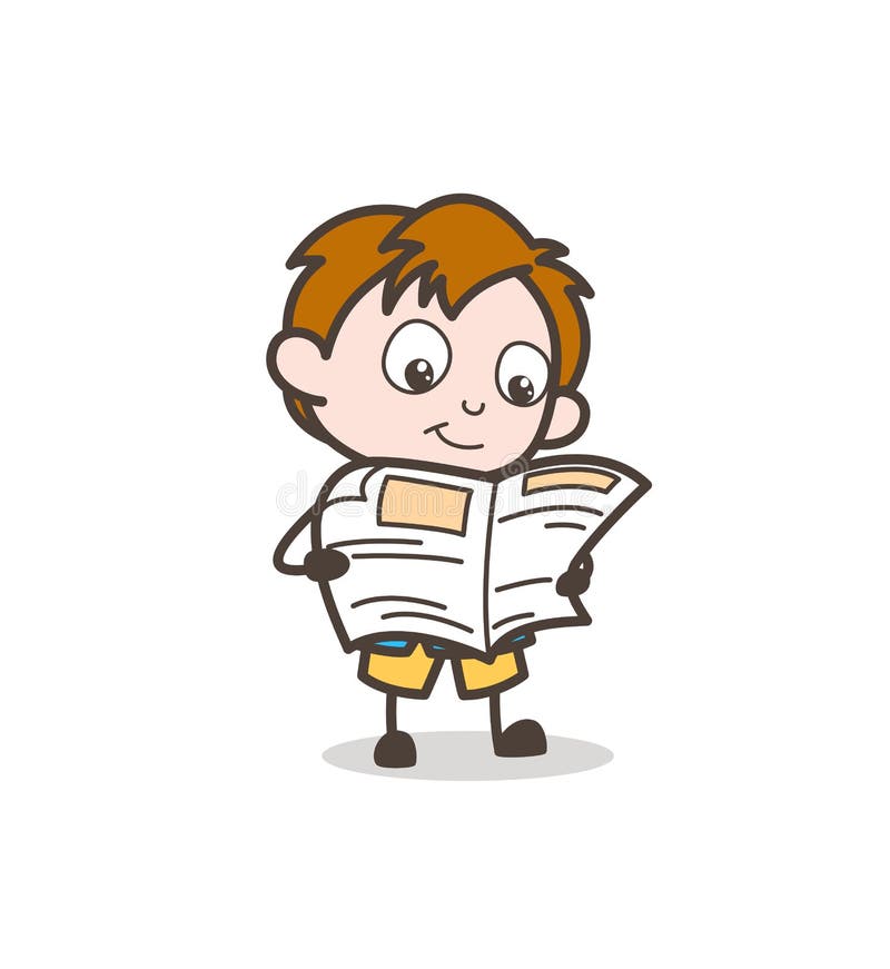 Kids Reading Newspaper Stock Illustrations 84 Kids Reading Newspaper Stock Illustrations Vectors Clipart Dreamstime