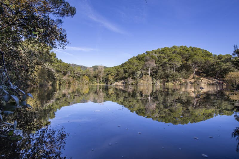 Small Lake in Terrassa, Barcelona Stock Photo Image of terrassa