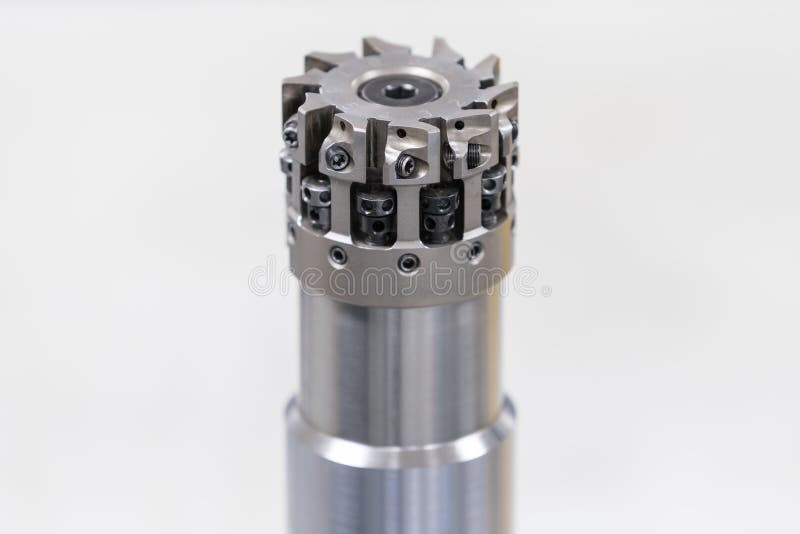 Small Milling Cutter Ready for Mounting the Cutting Plates Stock Image Image of engineering