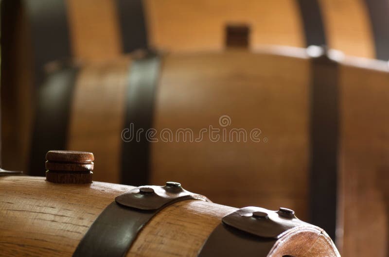 Small Oak Wine Barrel