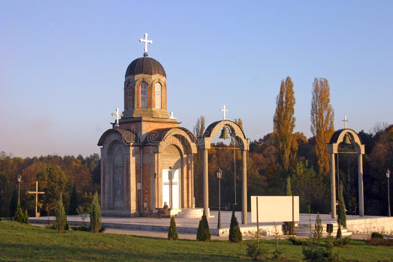 Small orthodox church