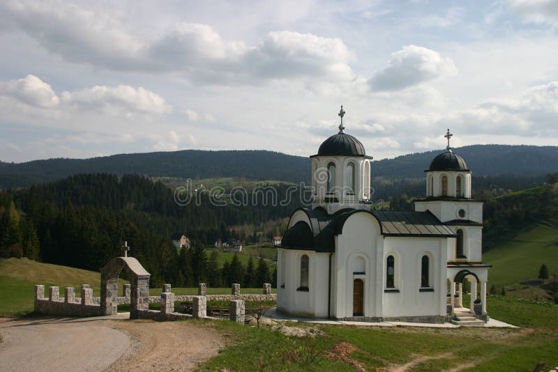 Small orthodox church