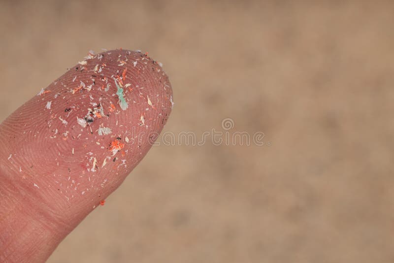 Small Plastic Pellets on Finger. Micro Plastic, Problem Stock Image Image of dangerous