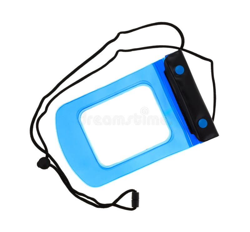 Small plastic waterproof pouch