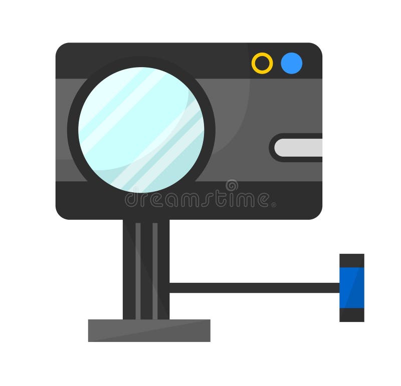 Adjusting Focus Calibration System Stock Illustrations 4 Adjusting