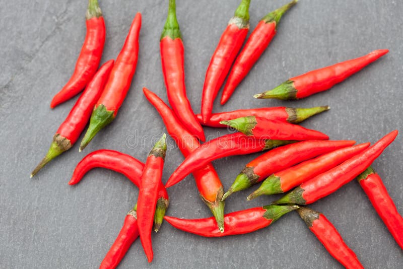 Small red chili peppers stock image. Image of color, natural 11691027