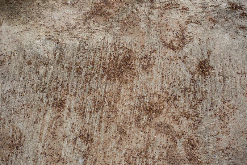 Small red gravel on the concrete slab created pattern and texture. stock photos