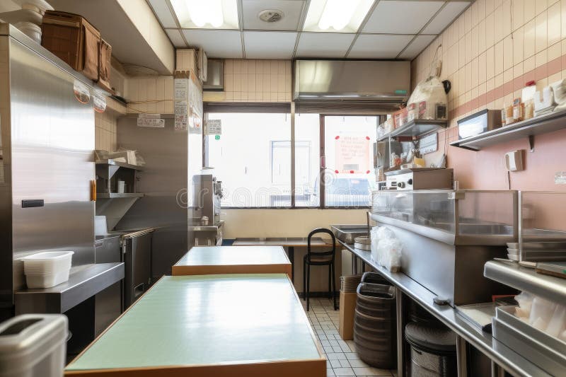 Small Restaurant, with Visible Hygiene Standards and Food Safety