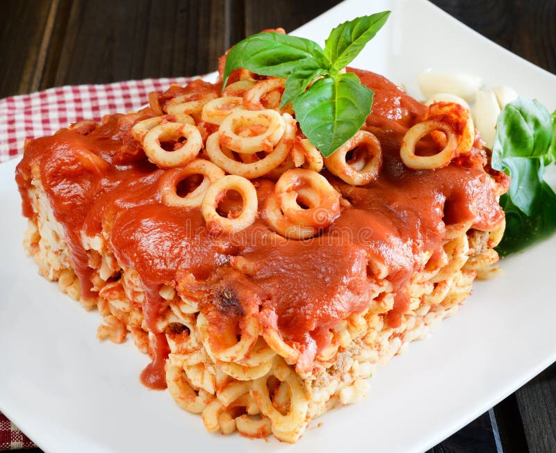 Small Rings of Sicilian Pasta Stock Image Image of olives, sicilian