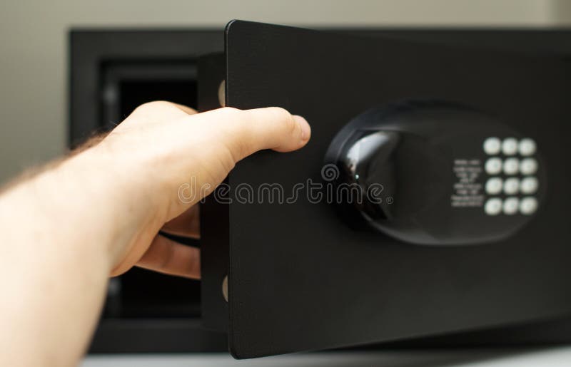 Small safe. royalty free stock photos