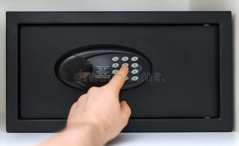 Small safe. royalty free stock photos