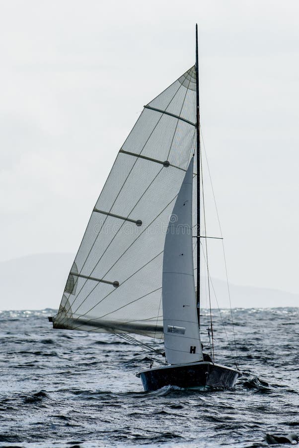 sailboat using wind