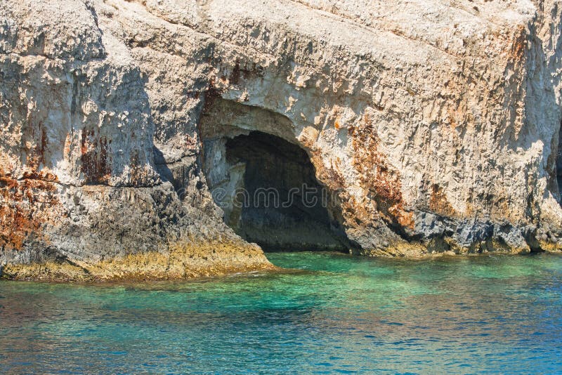 Small sea caves