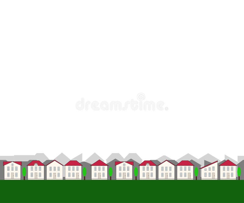 Download Small Seamless Real Estate Border Stock Vector ...