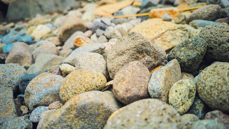 Small stone in the river - you can make it for walpaper background hp android royalty free stock image