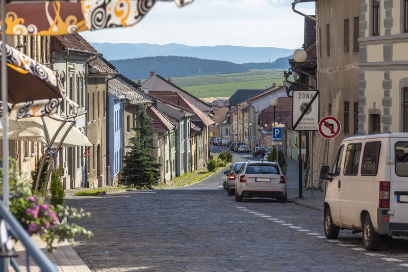 Small street in Levoca