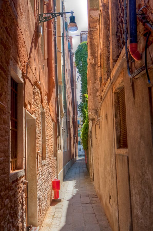Small street Venice Venezia, Italy, Italia royalty free stock images Small street Venice Venezia, Italy, Italia royalty free stock images