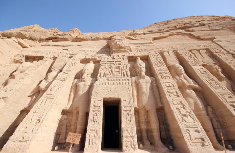 The Small Temple of Nefertari. Abu Simbel, Egypt.