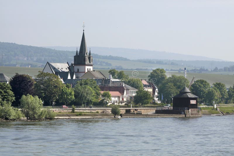 Small town of Oestrich-Winkel