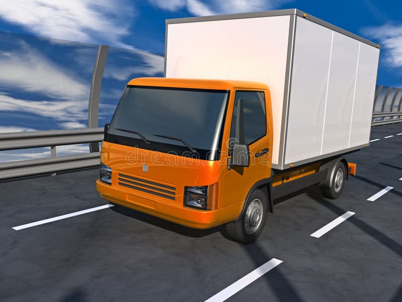 Small Truck stock illustration