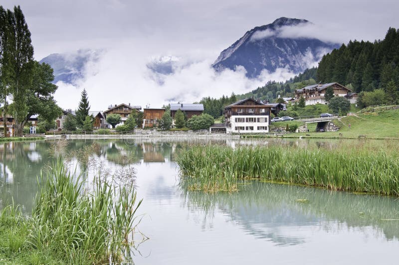 The small village of Le Praz