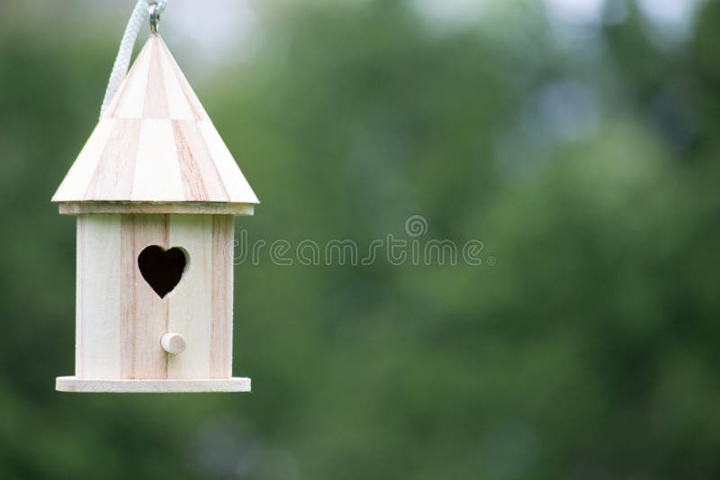 Small Wooden Bird House