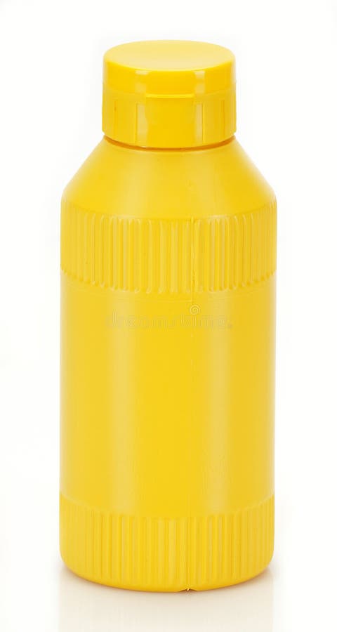 Download Small Yellow Plastic Bottle Stock Photo Image Of Storage Object 33834608 Yellowimages Mockups