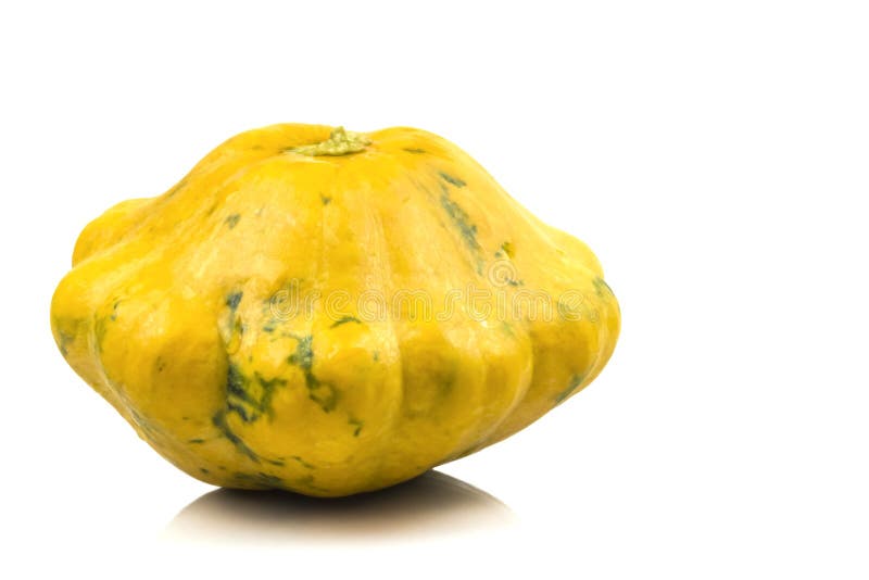 Small Yellow Squash Ripened Garden Stock Photo Image of leaf, natural