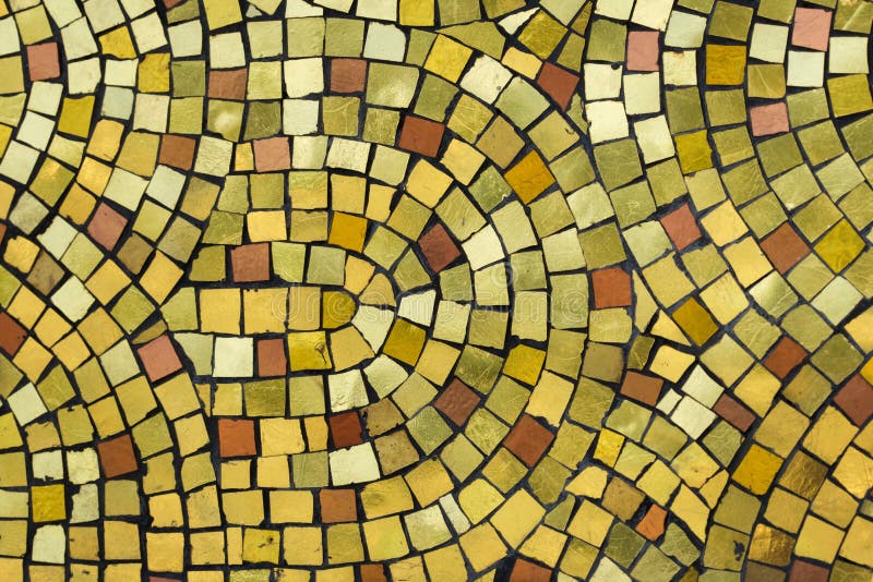 Smalt dourado no mosaico fotos de stock royalty free Smalt dourado no mosaico fotos de stock royalty free