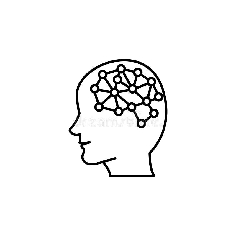 simple brain icon simple brain icon