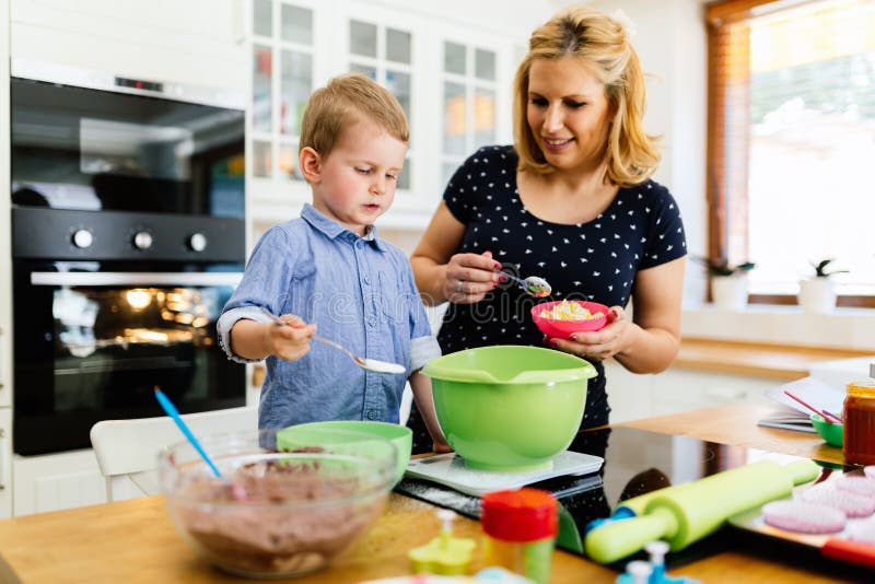 Cute Toddler Boy Using Hand Blender To Make Minced Meat. Preparing Meal in  the Kitchen Stock Image - Image of beauty, baby: 143580729