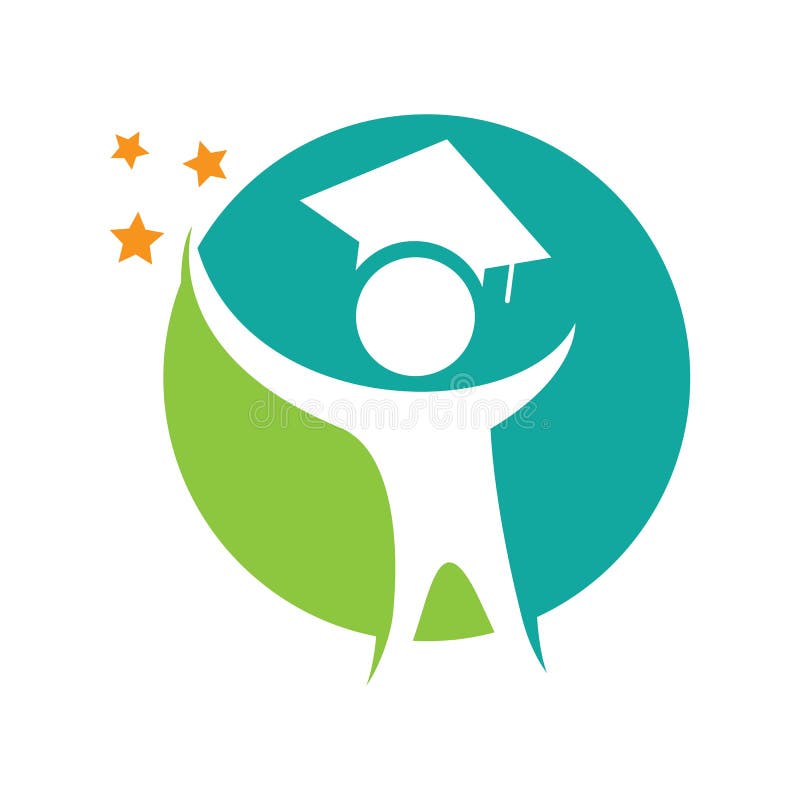 Smart Education Logo Design Stock Vector - Illustration of library ...