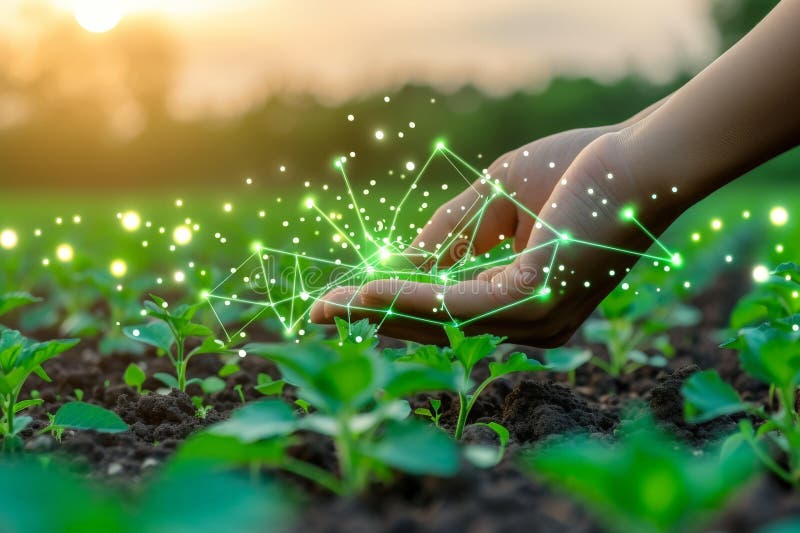 Smart Farm Concept Agricultural Automation Control Using Data To Circuit Diagram