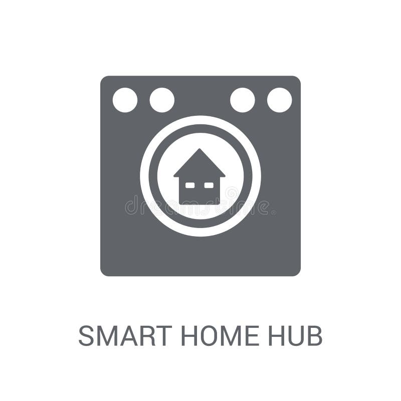 Smart Home Hub Icon Trendy Smart Home Hub Logo Concept On White Stock Vector Illustration Of Echo System